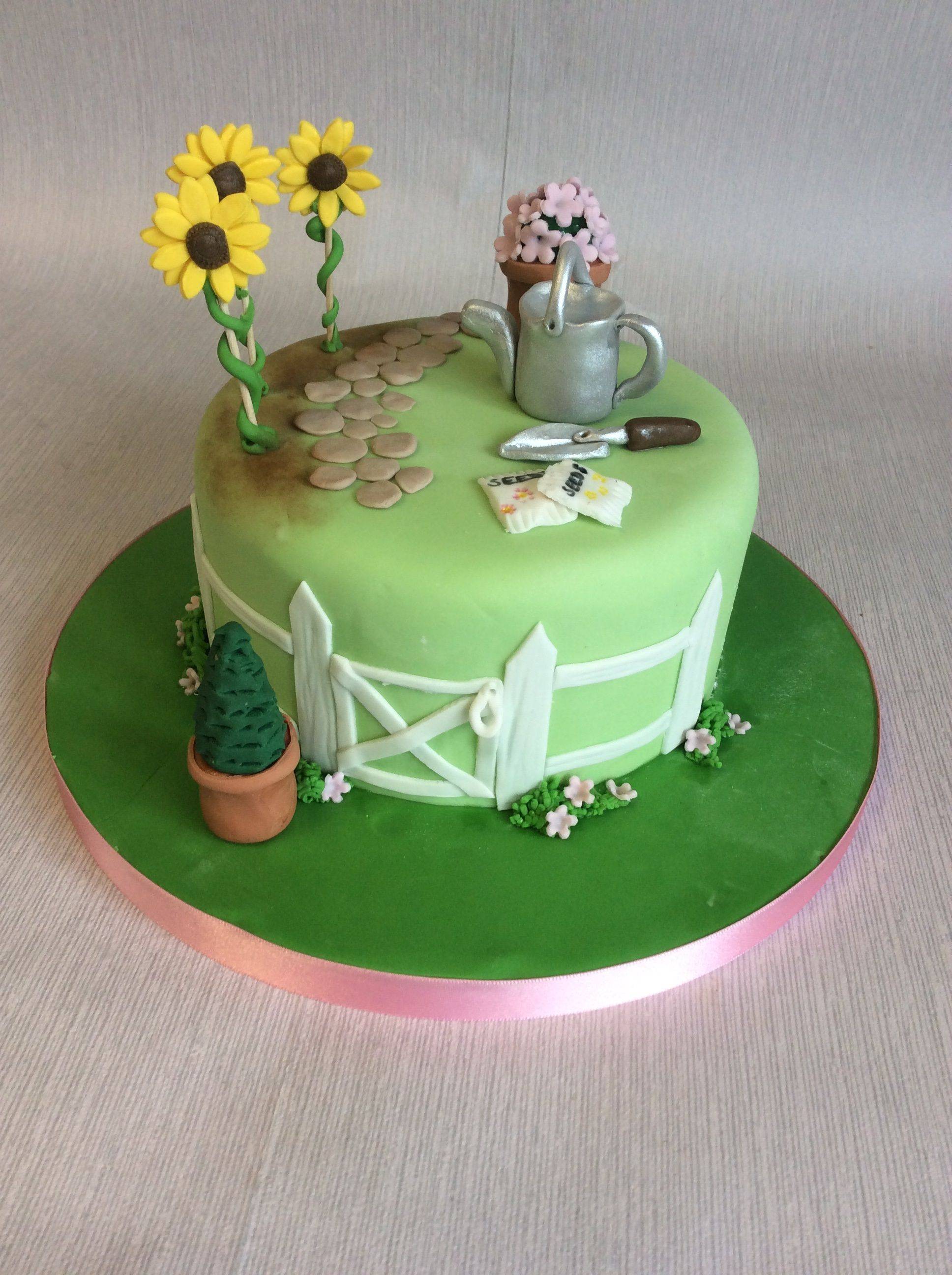 Vegetable Garden Cake Full View Cake