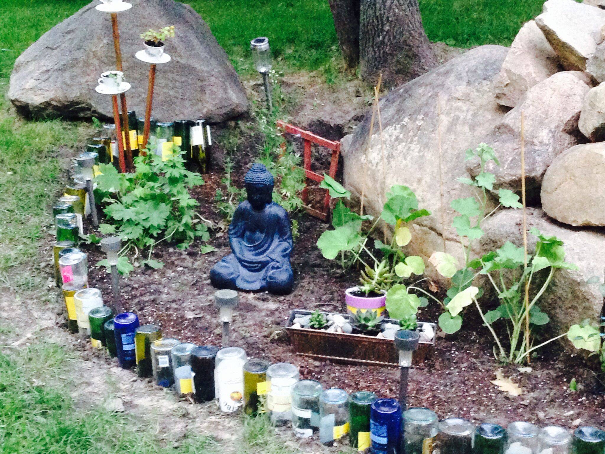 Awesome Buddha Garden Design Ideas