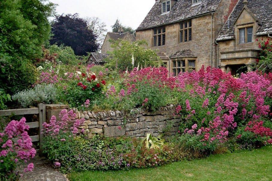 An English Garden Landscape