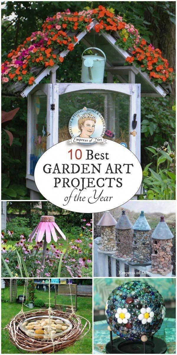 Creative Watering Can Garden Art Ideas