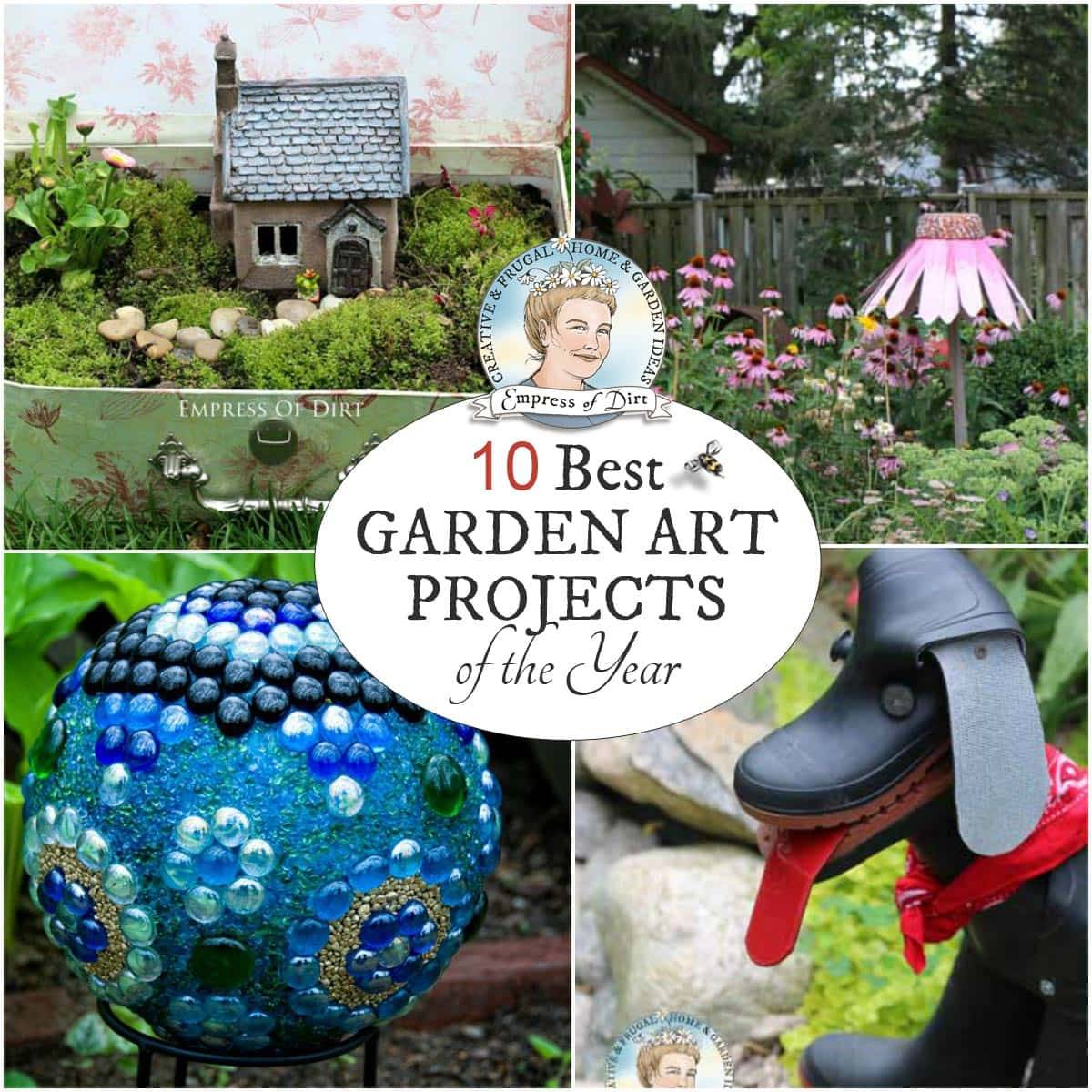 Unique Garden Art Easel Ideas