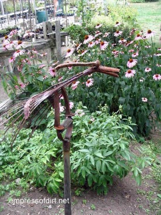 Rusty D Bird Garden Junk Forum Gardenweb Scrap Metal Art Metal