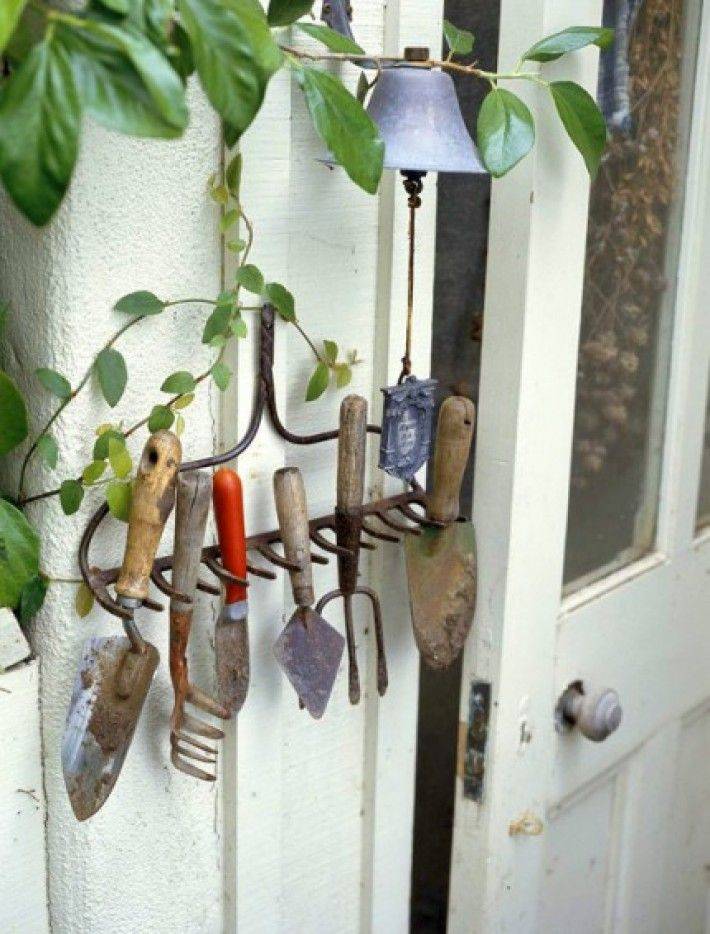 Inspiring Garden Tool Storage Ideas Garden Tool Organization Old