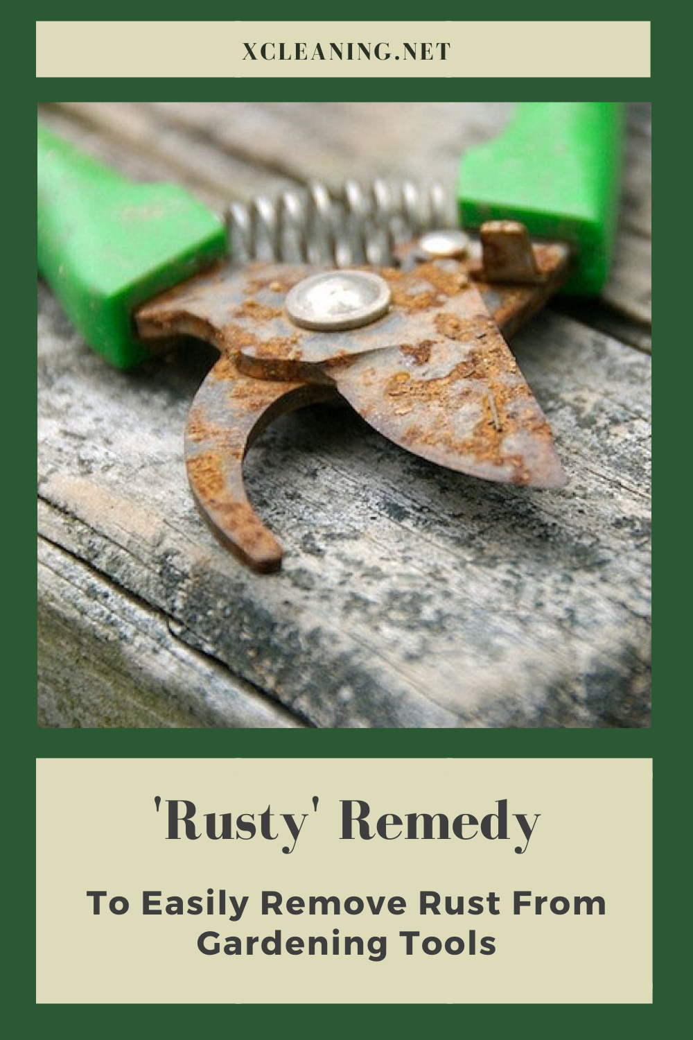 Rusty Garden Tools