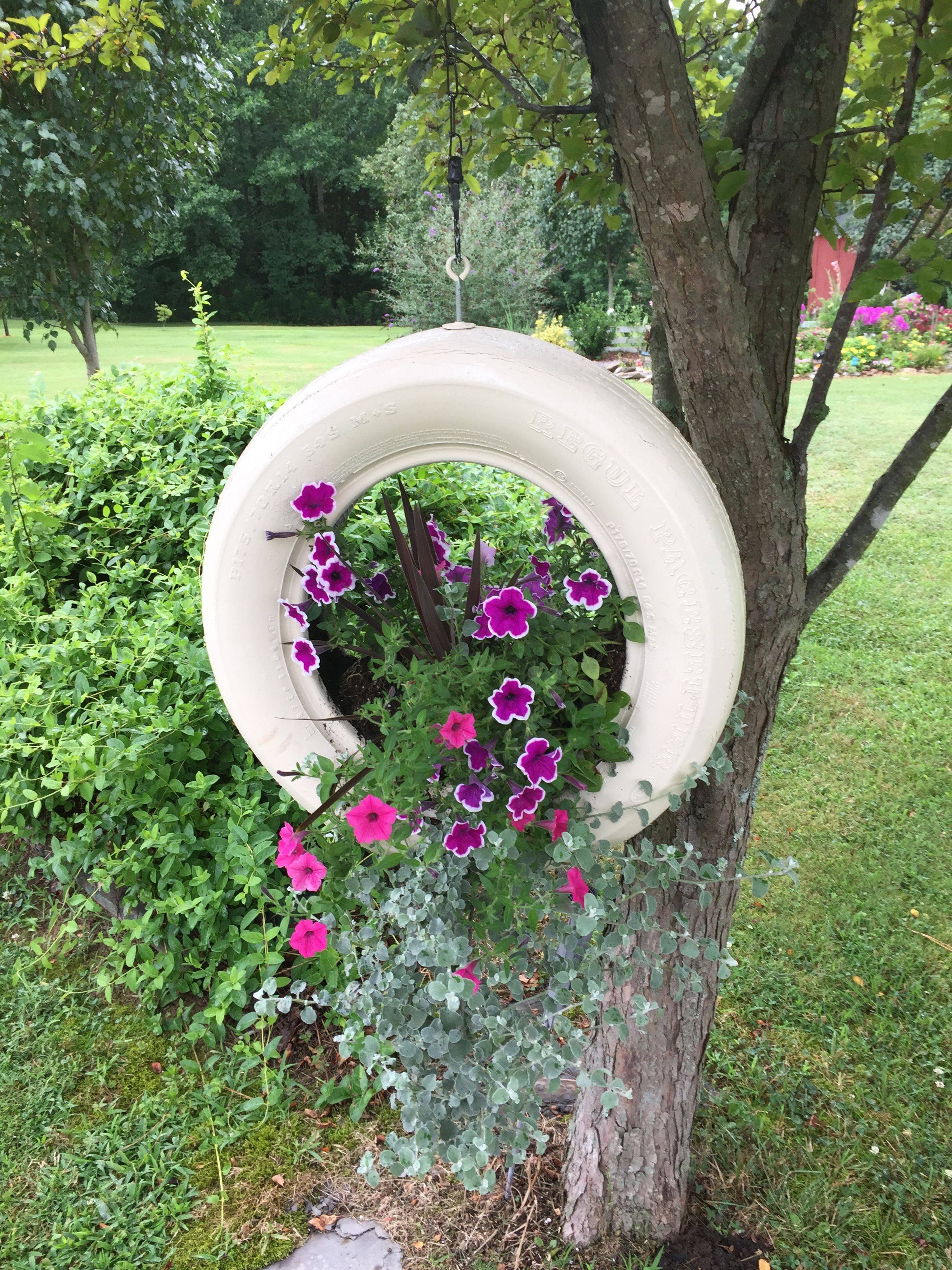 Junk Garden Planters