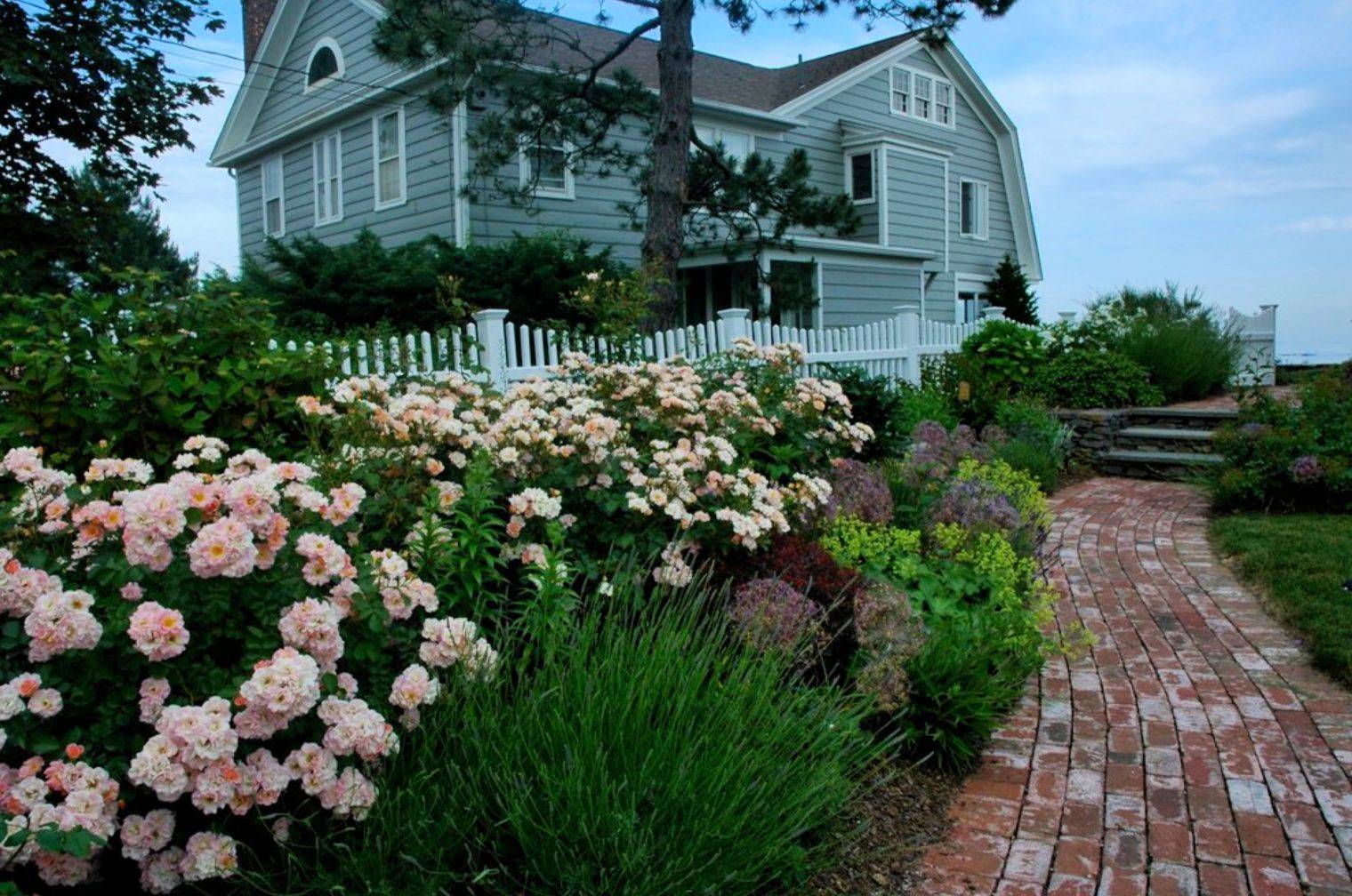 An English Garden Landscape