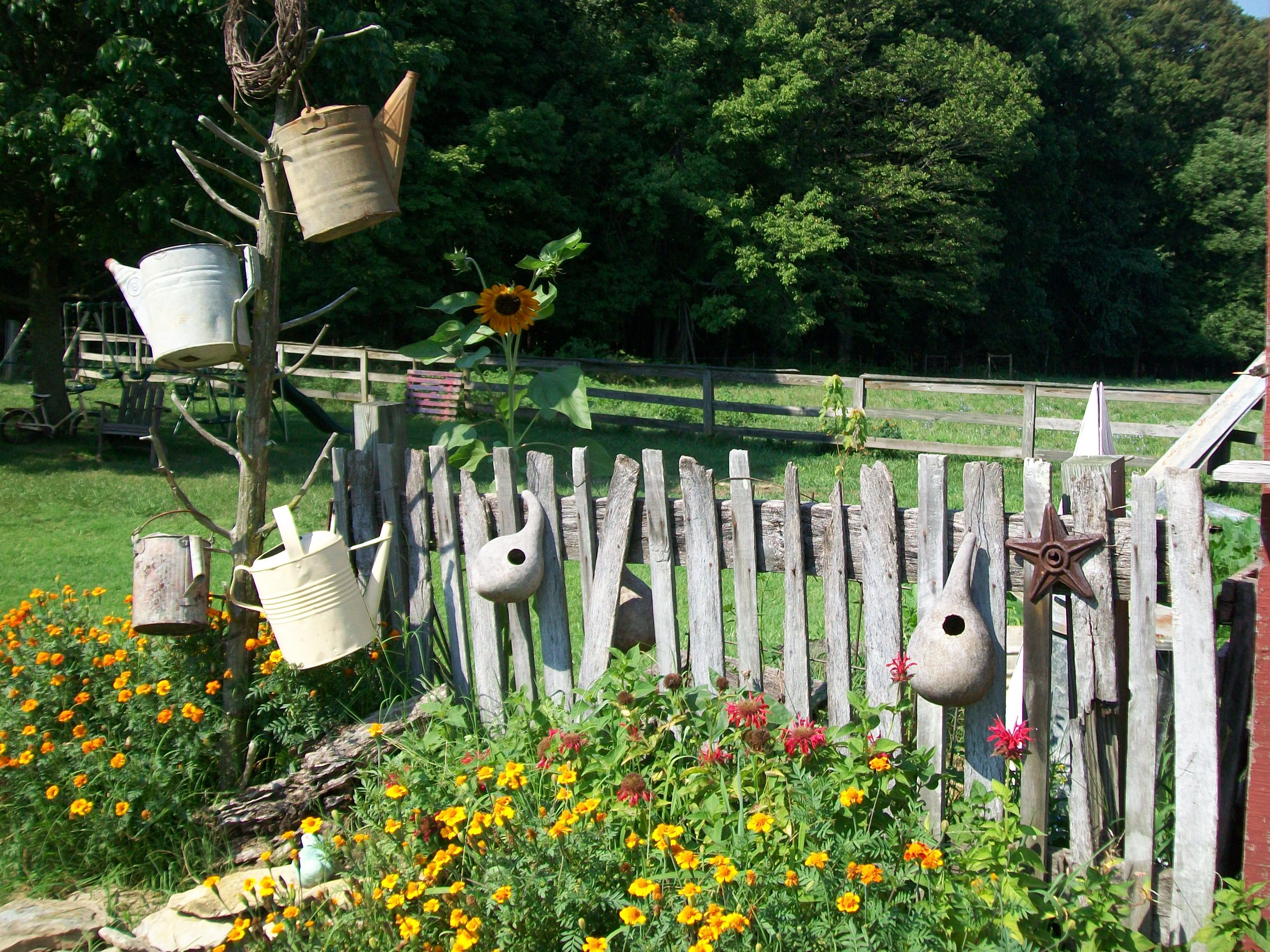 Rustic Garden Fence Ideas Rustic Stick Fence