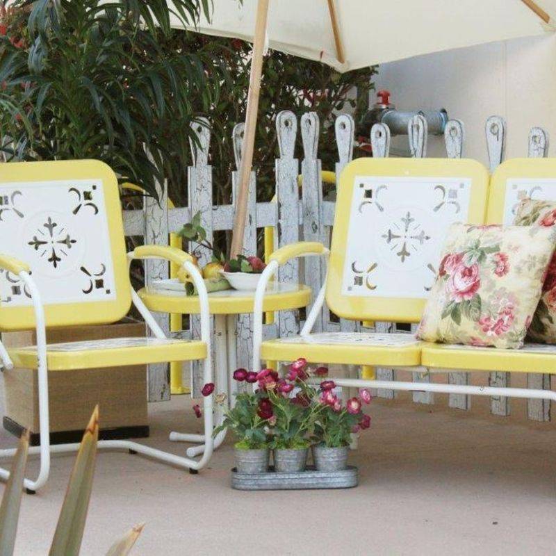 Insane Vintage Garden Furniture Ideas