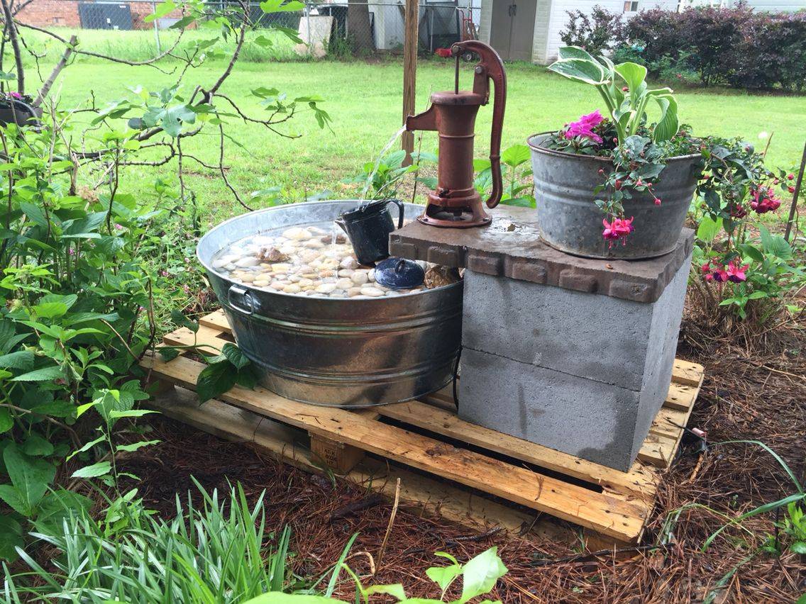Pinterest Garden Fountains