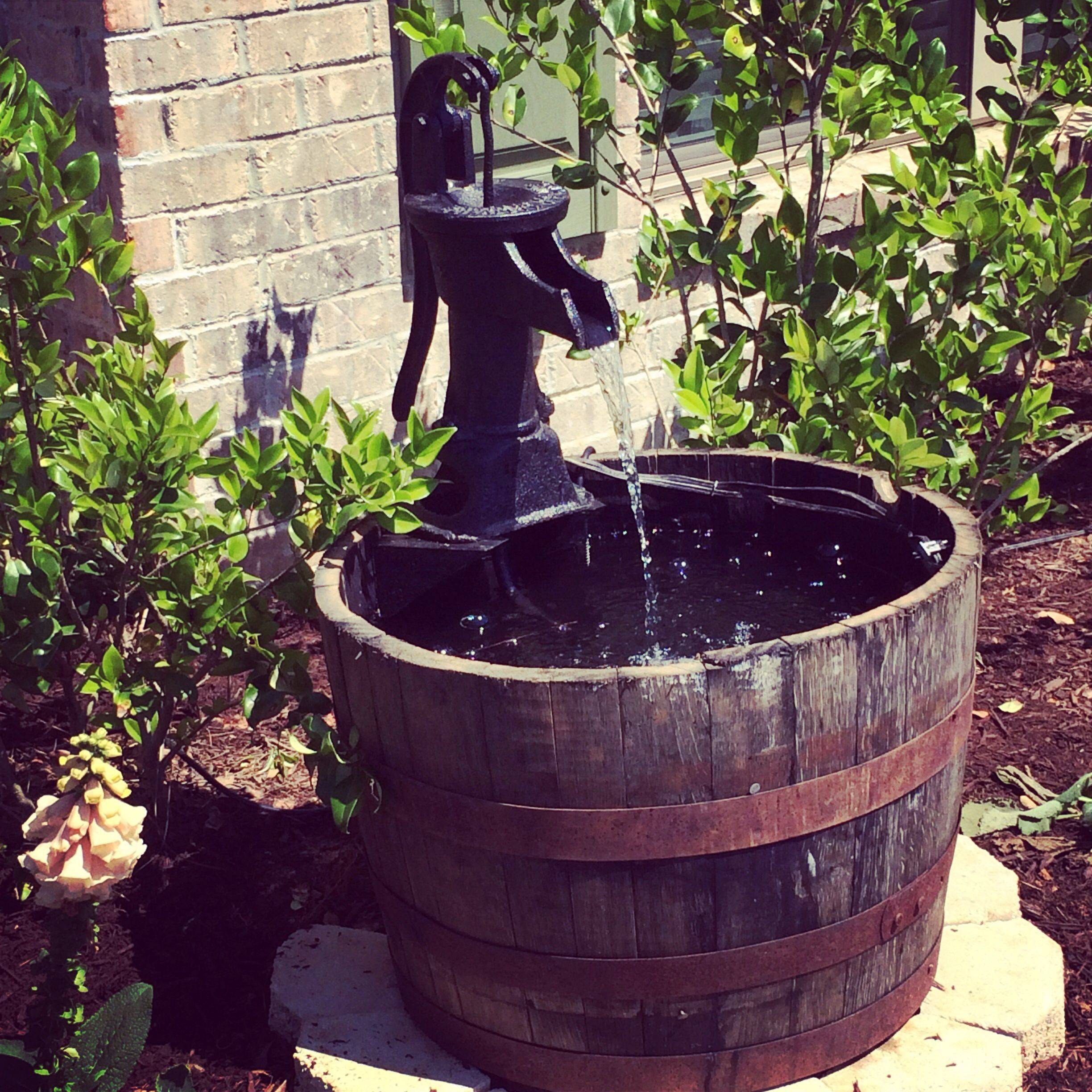 Water Pump Water Fountain Fresh Garden Decor