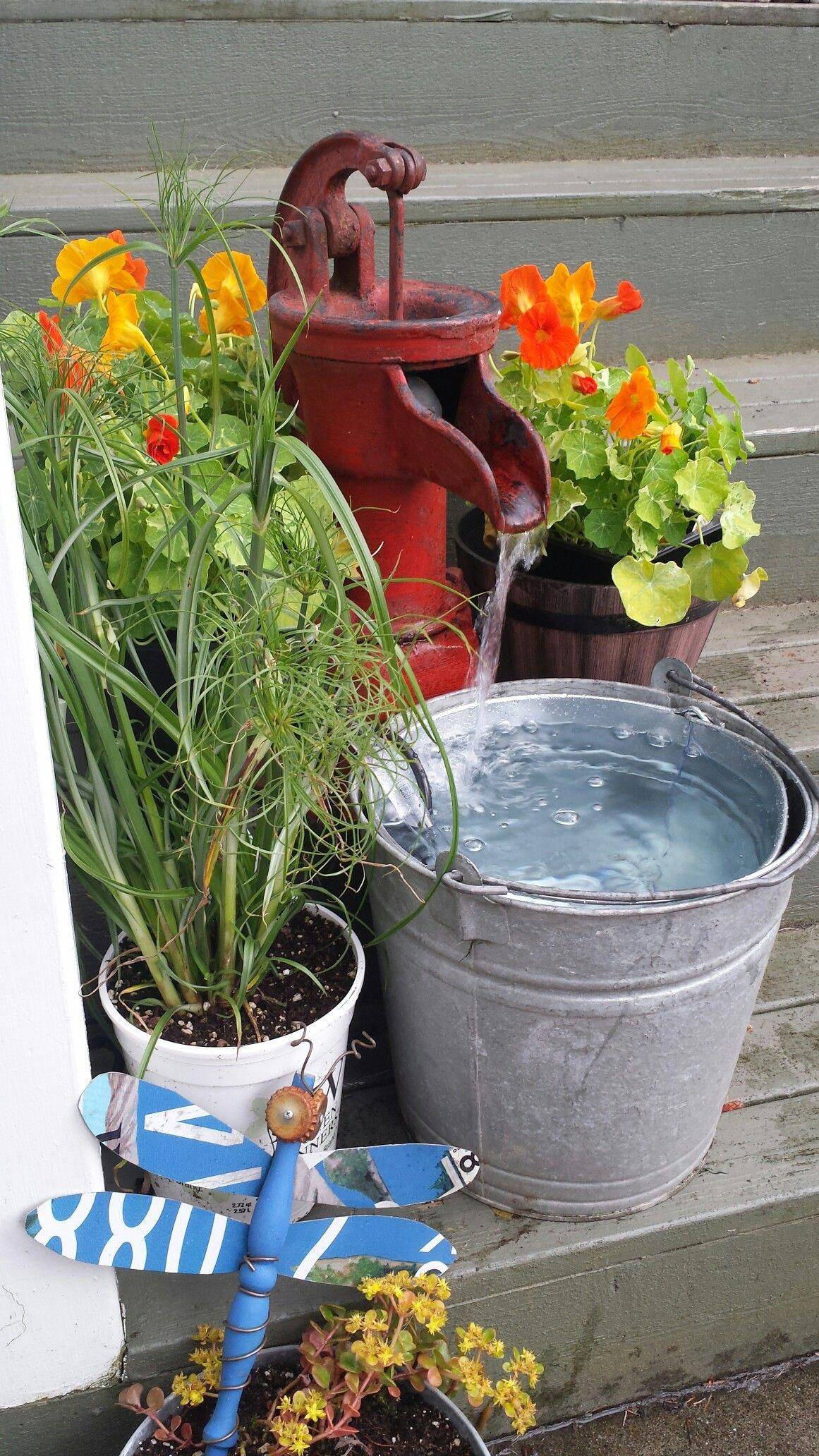 Wine Bottle Fountain Diy Fountain Ideas