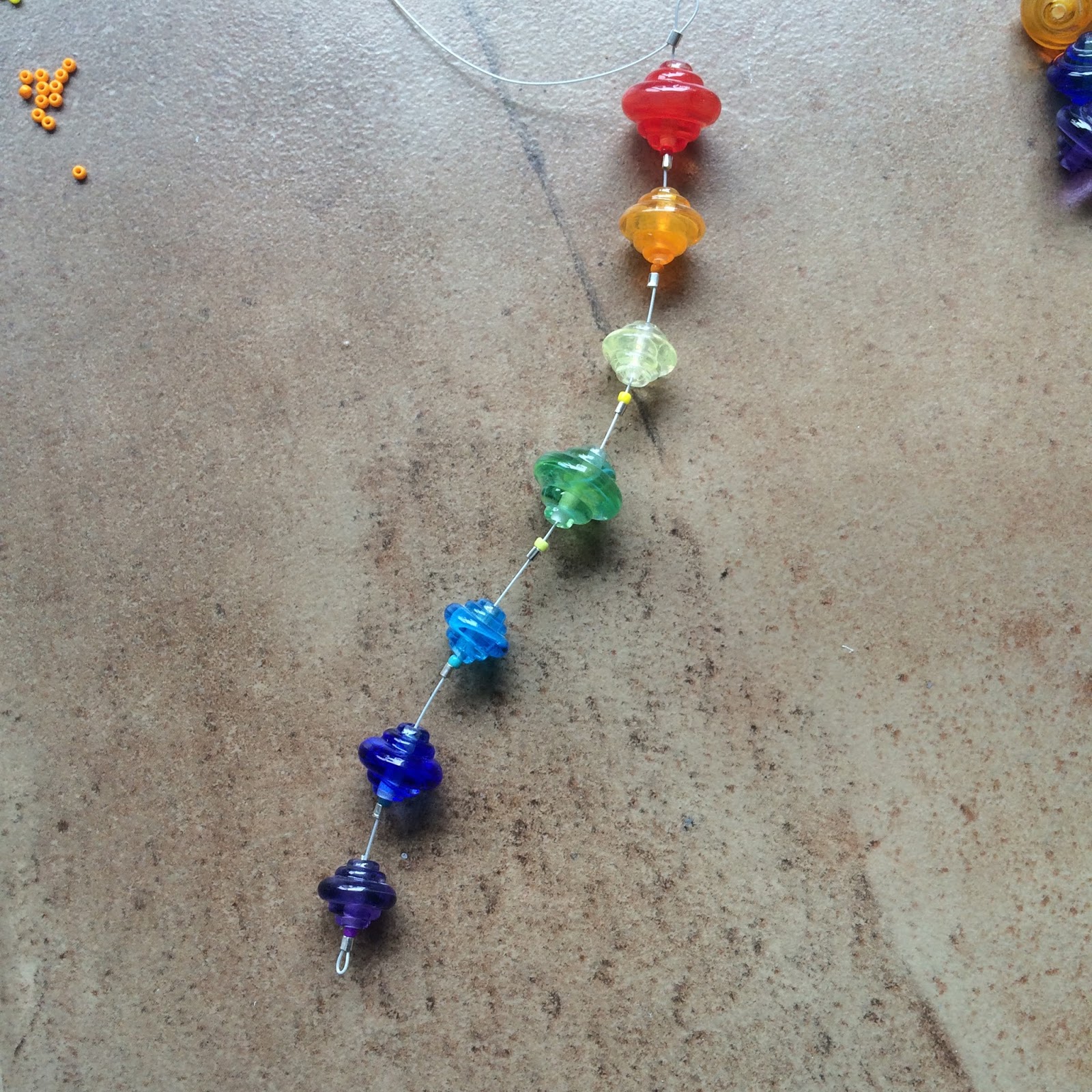 Glass Beaded Garden Art