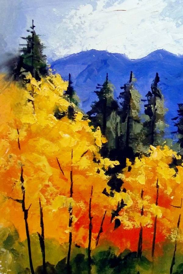 Impressionist Landscape Art Lesson