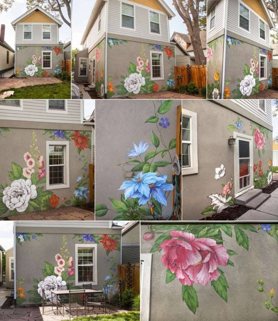 Mural Garden Fence Mural Ideas