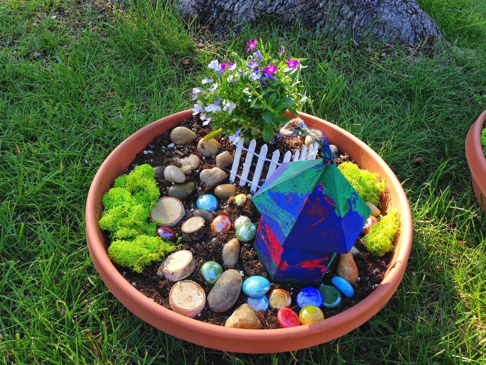 Painted Garden Rocks