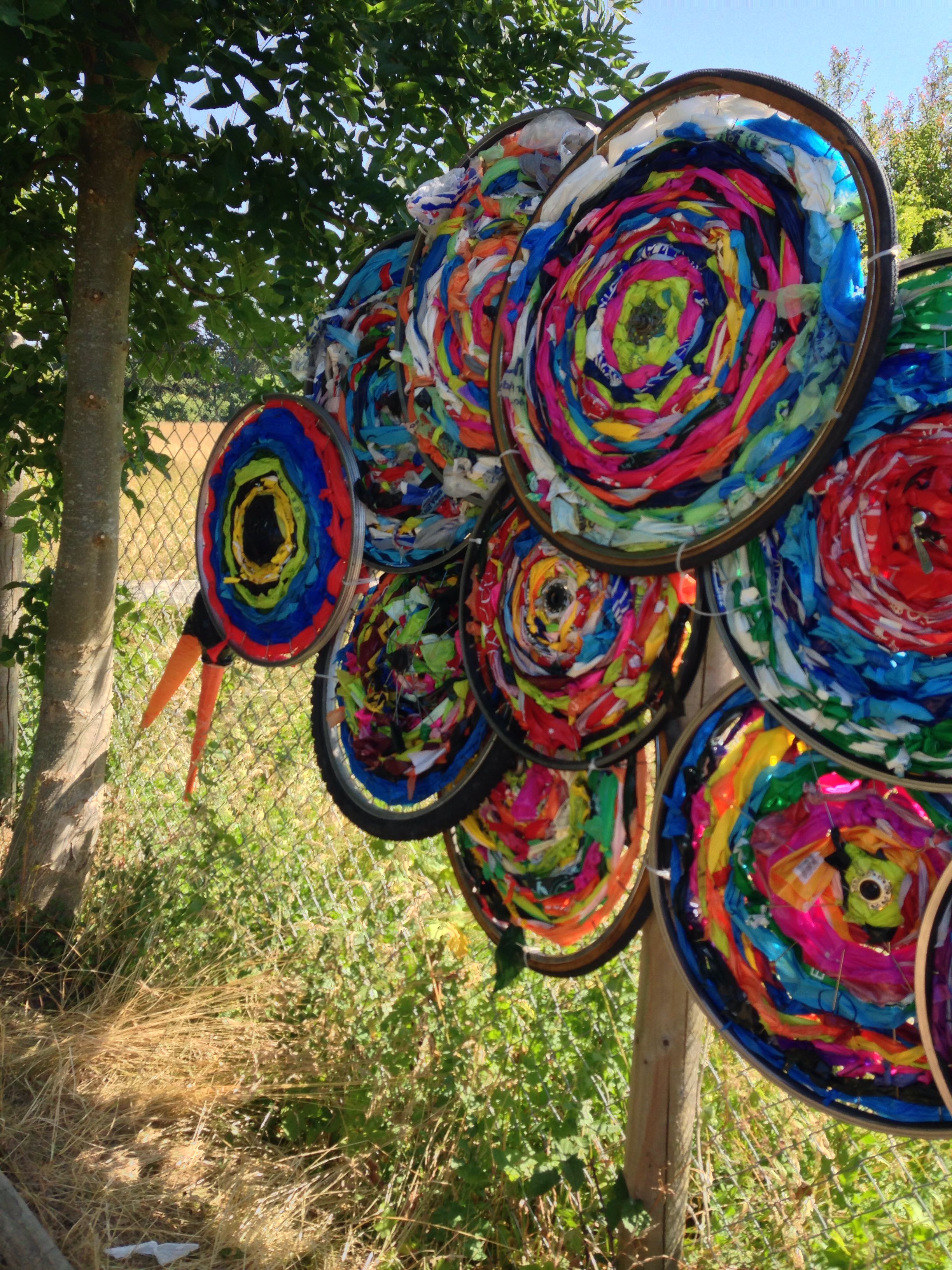 An Outdoor Process Art Activity