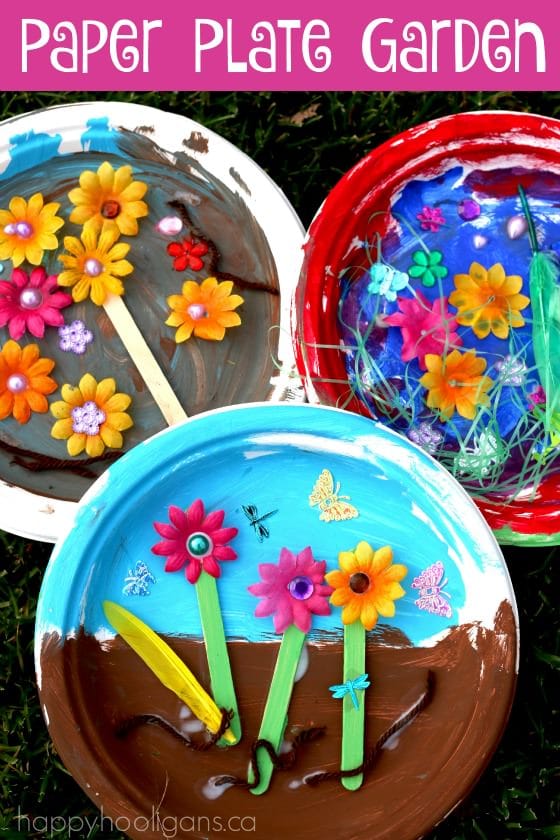 Kids Easy Spring Craft Garden