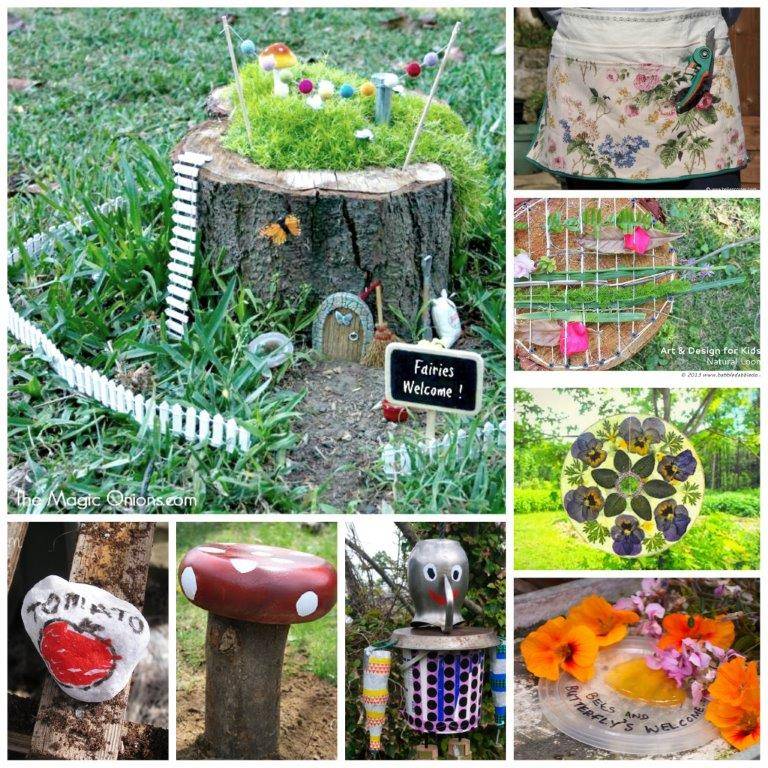 Best Garden Art Junk Decor Images
