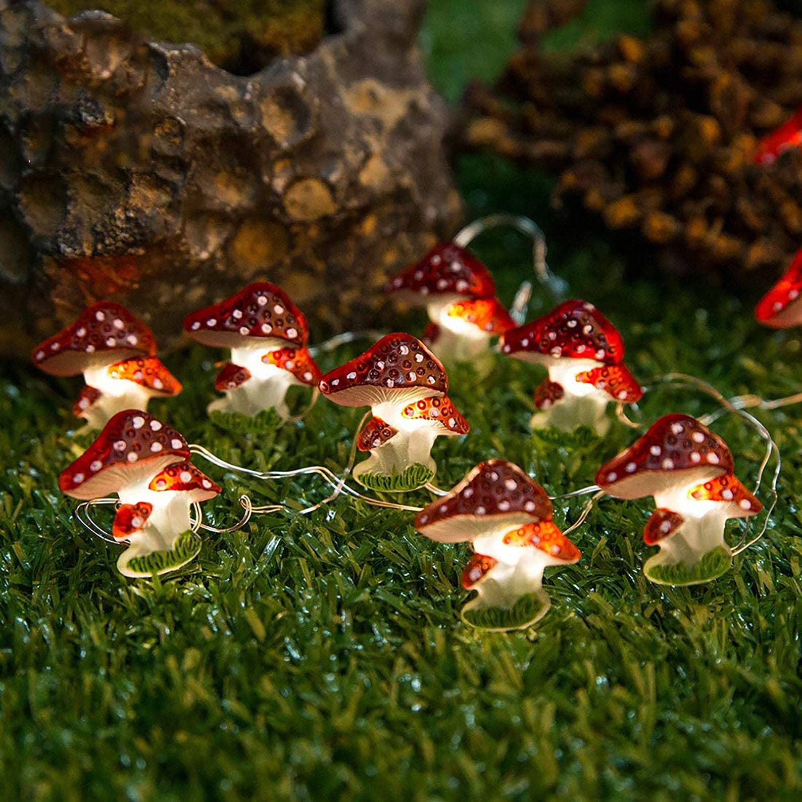 Garden Decorations Led Outdoor Mushroom Lights Buy Garden Decorations