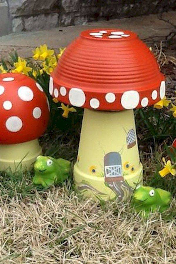 Glass Garden Mushrooms