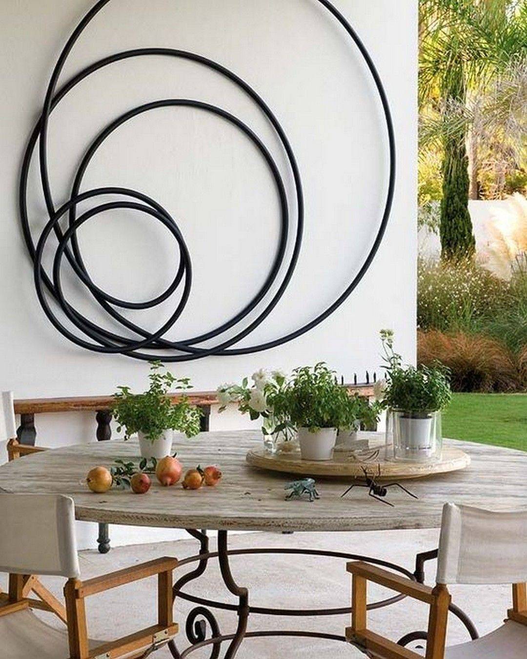 Decorative Outdoor Wall Art Decor Ideas