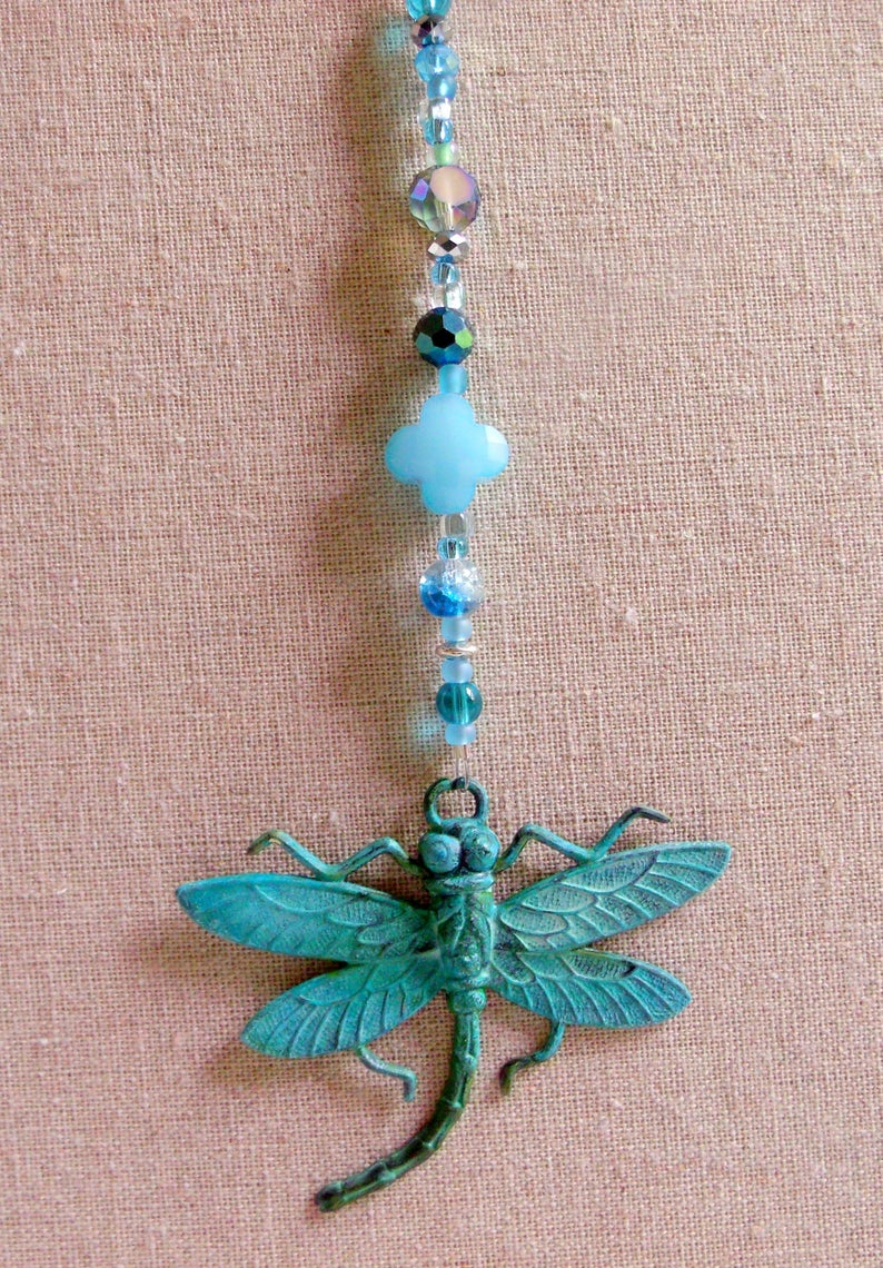 Glittered Dragonfly Novelty Glass Christmas Ornament Walmartcom