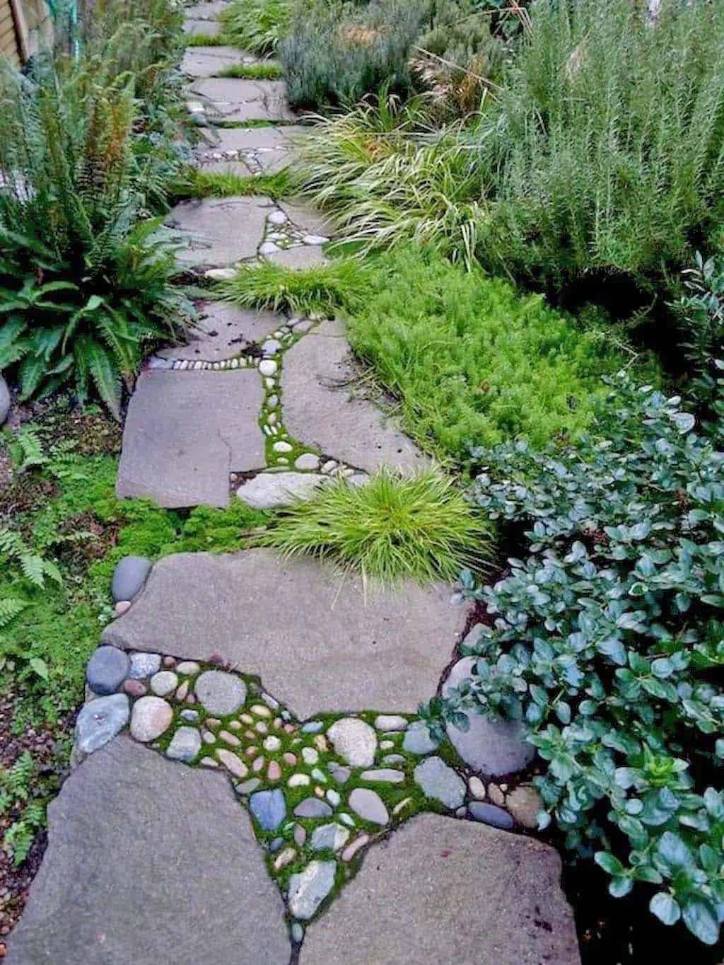 The Perfect Natural Garden Walkway
