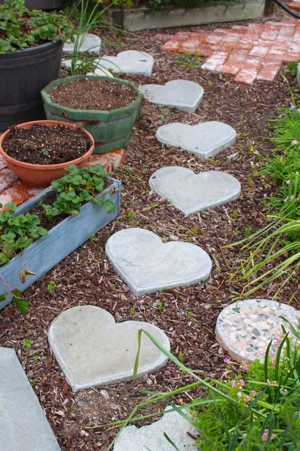 New Diy Garden Stepping Stone Ideas Rock Garden Landscaping Rock