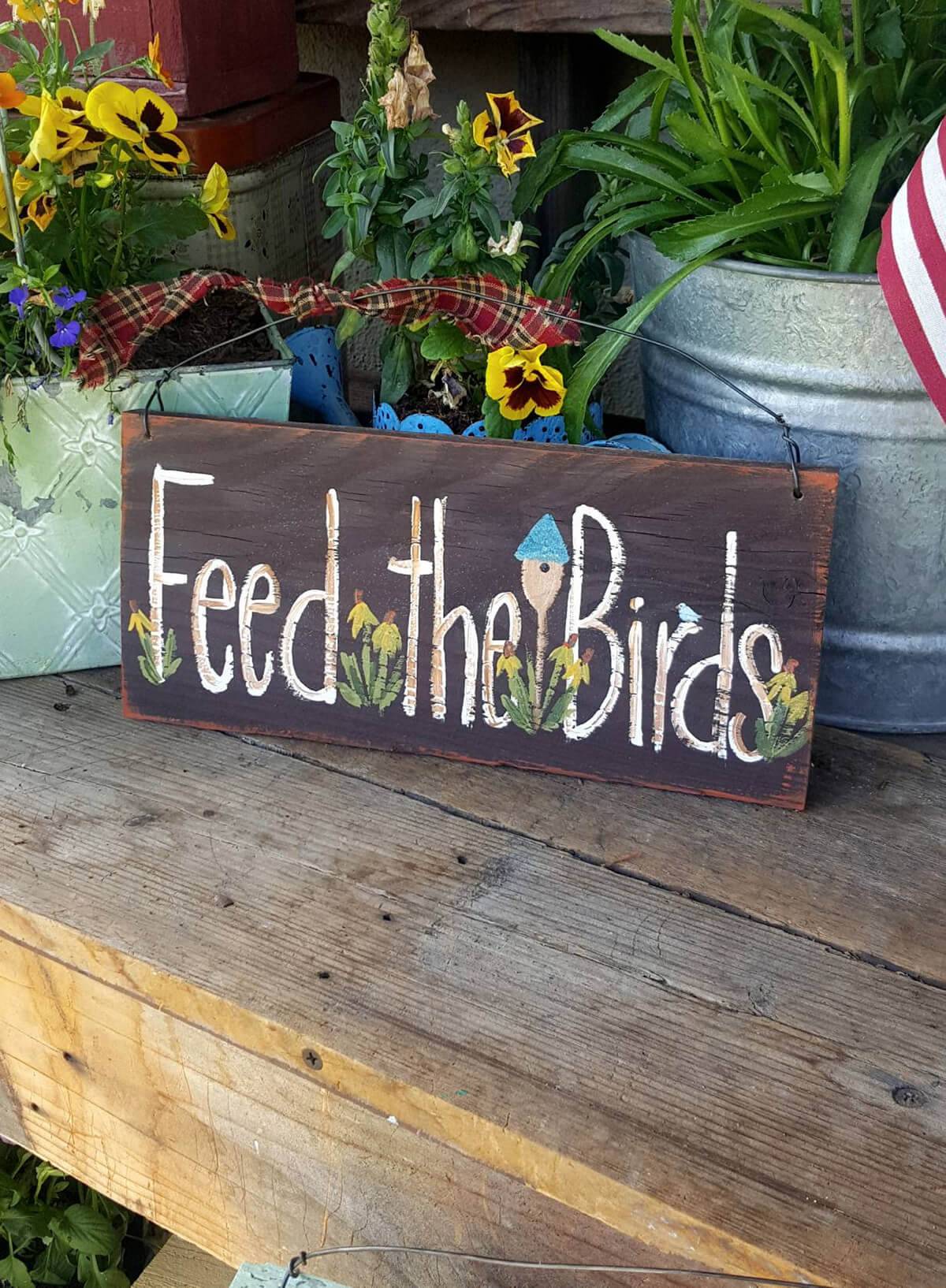 Creative Diy Garden Sign