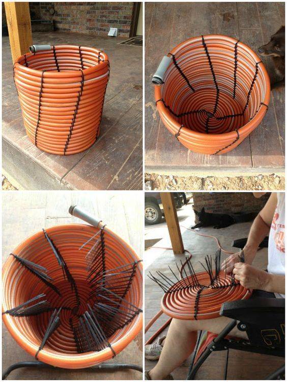 Repurpose Broken Garden Hose
