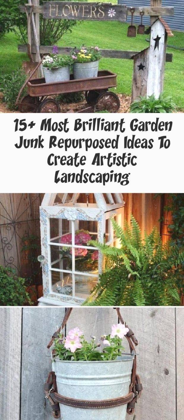 Creative Garden Junk Art And Decor Ideas