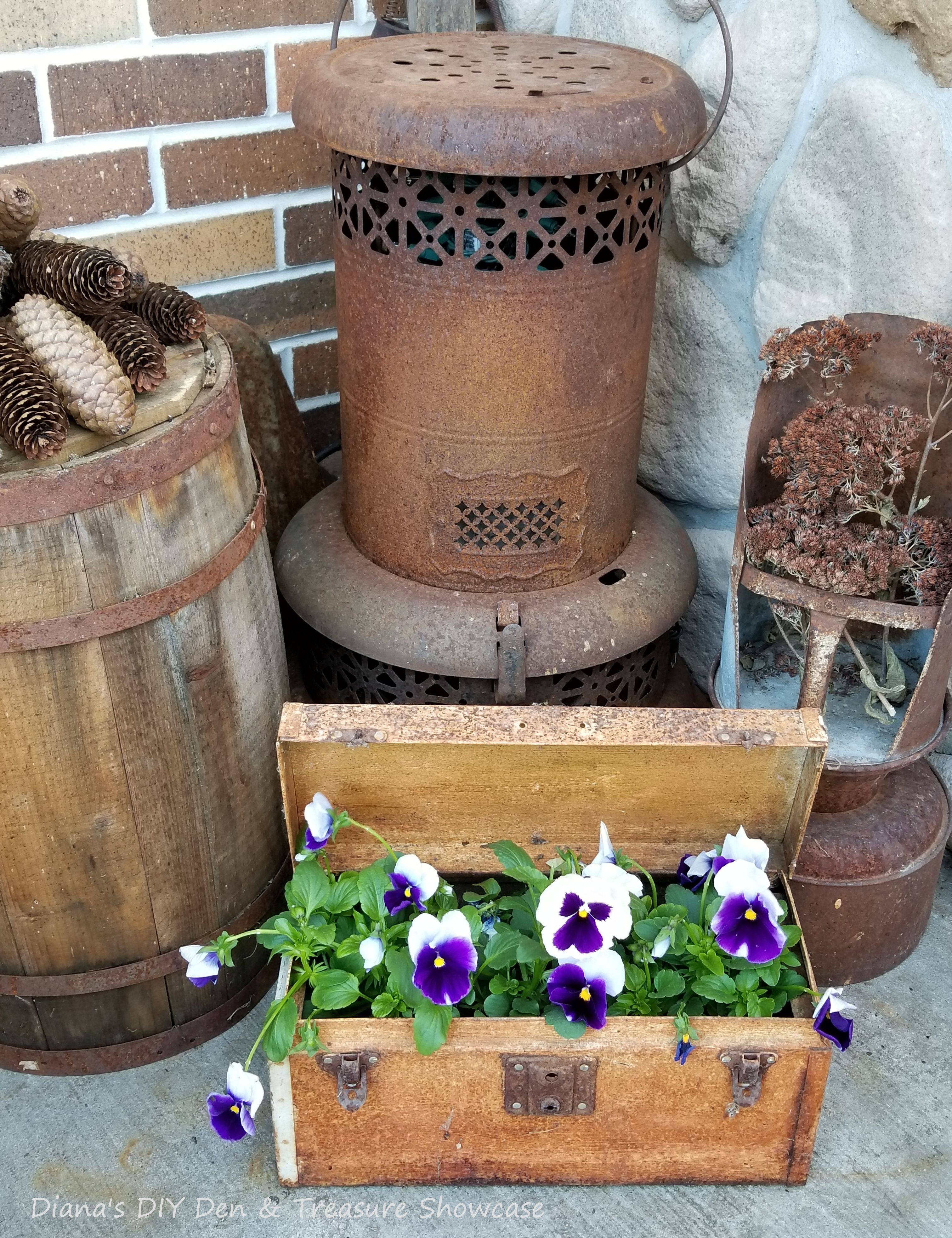 Most Brilliant Garden Junk Repurposed Ideas