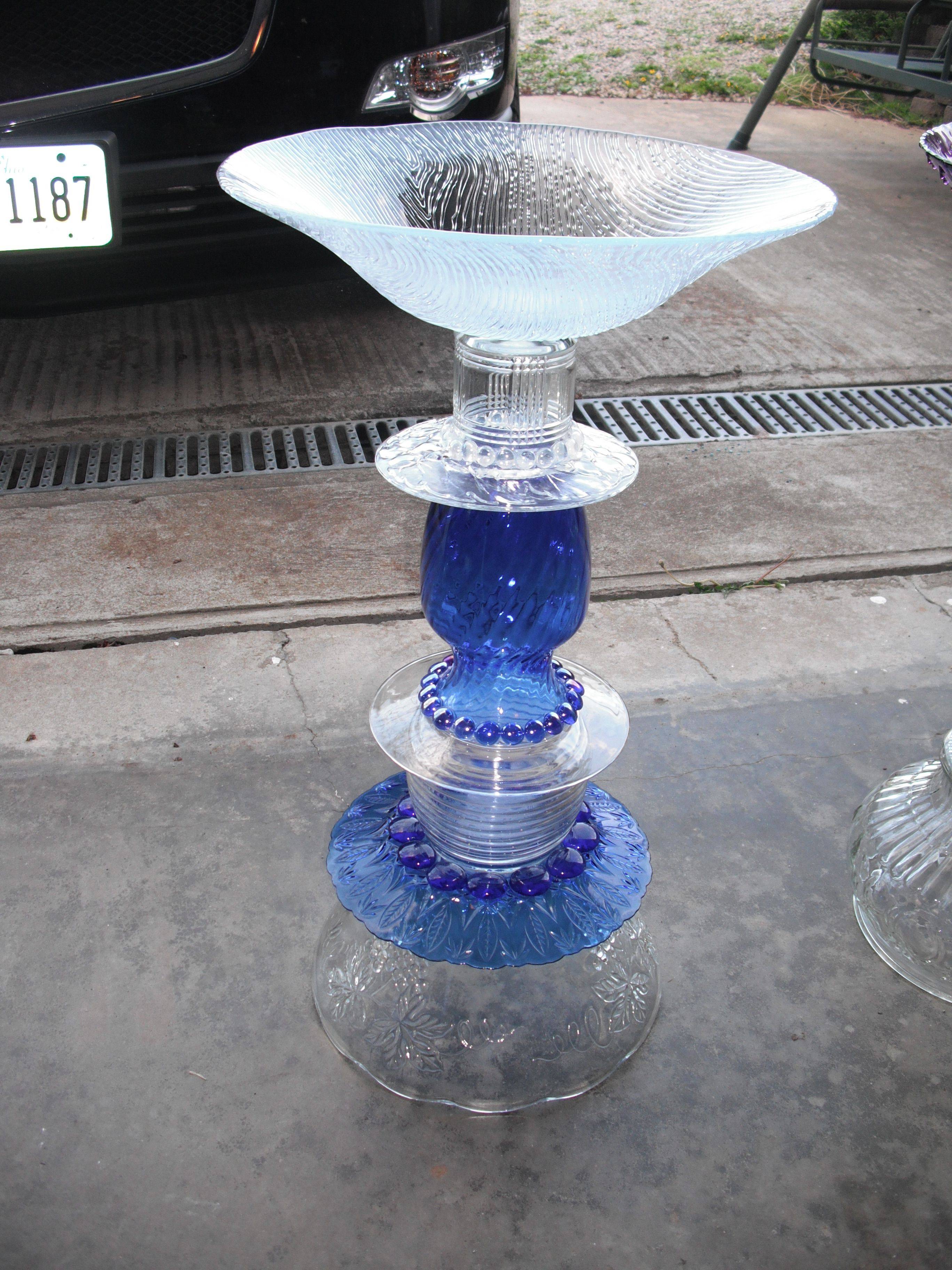 The Repurposer Glass Flowers