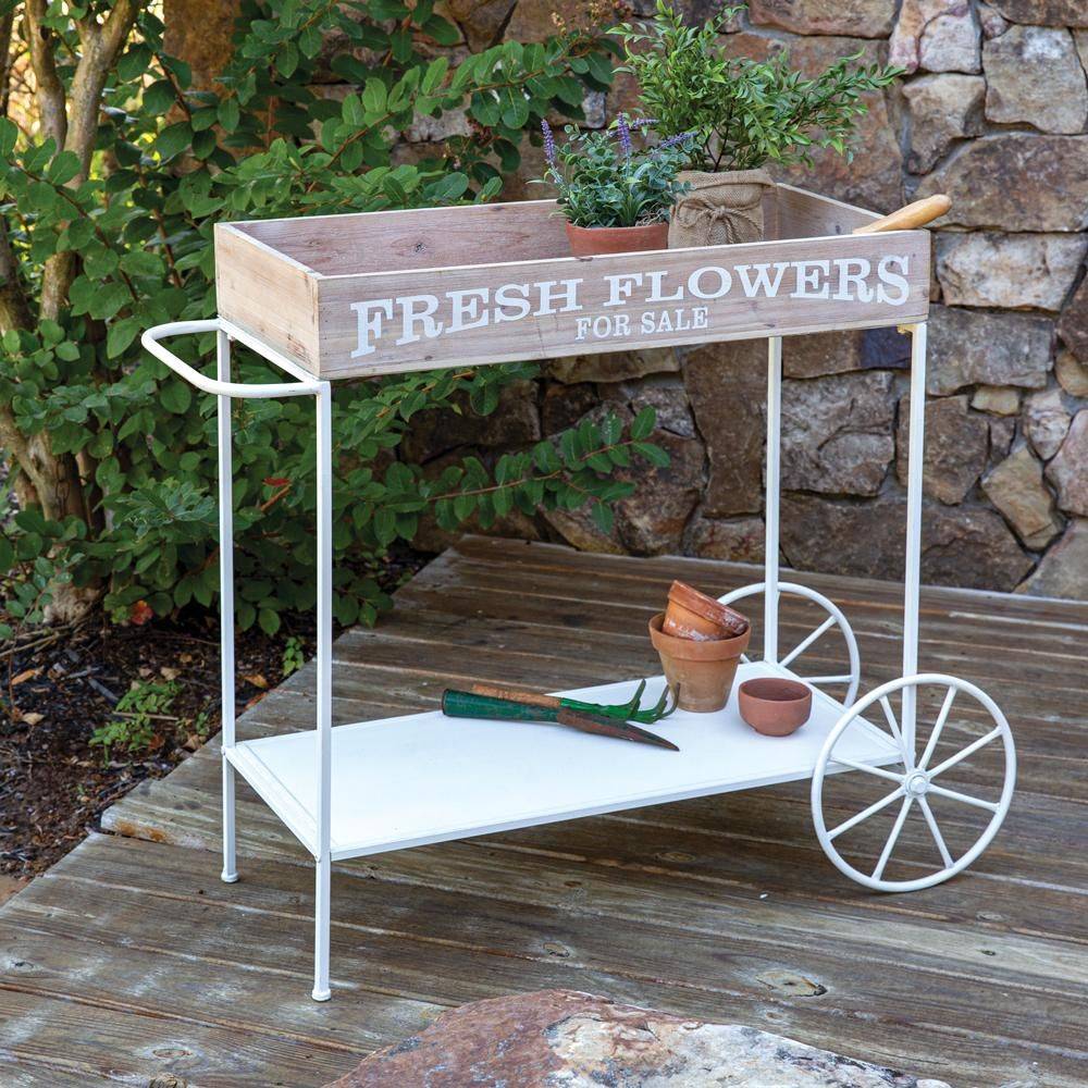24 Garden Cart Ideas You Cannot Miss SharonSable