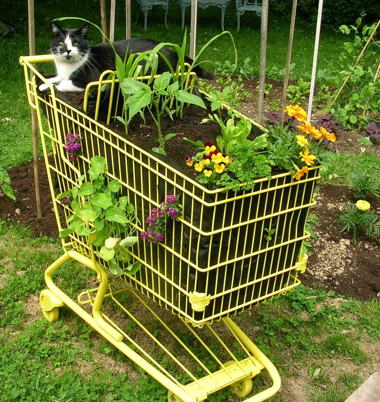 24 Garden Cart Ideas You Cannot Miss SharonSable