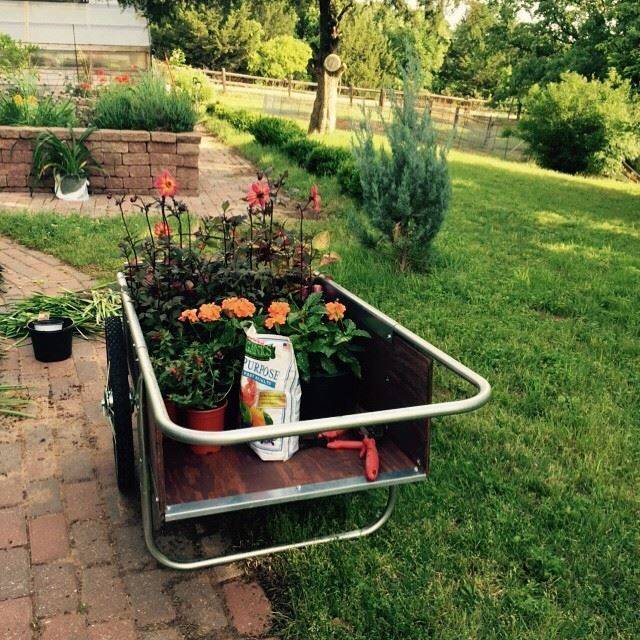 This Handy Gardening Cart