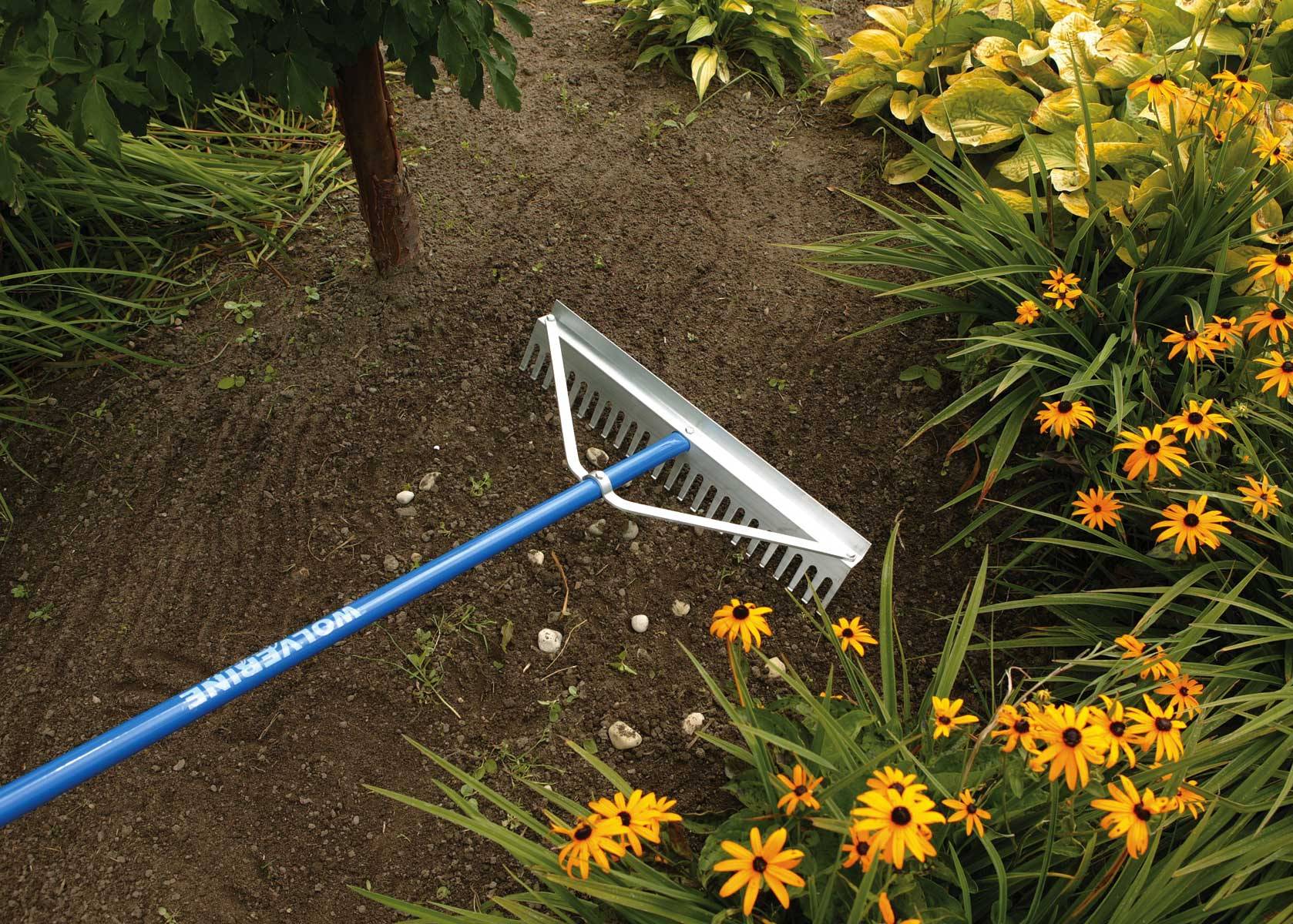 Heavy Duty Lawn Rake