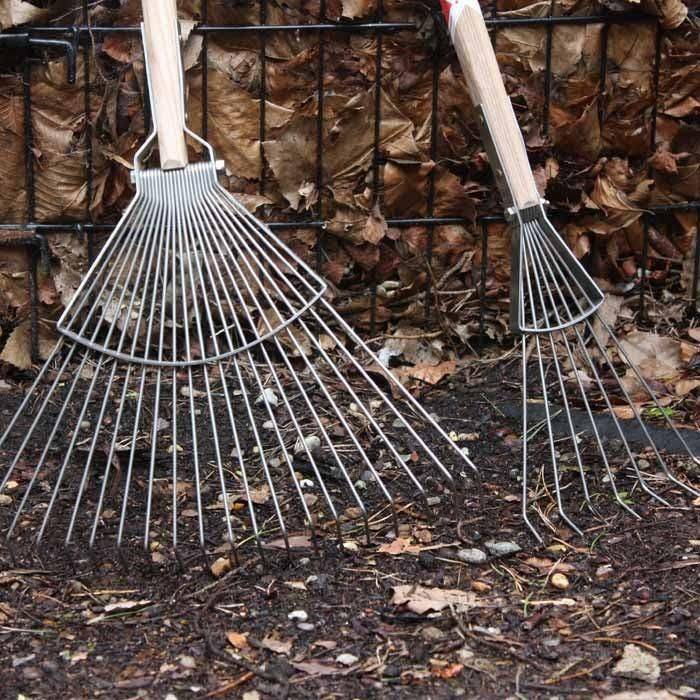 Ergonomic Threeinone Garden Rake