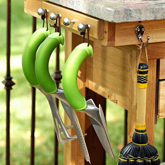 Garden Tool Wall Hanger Set