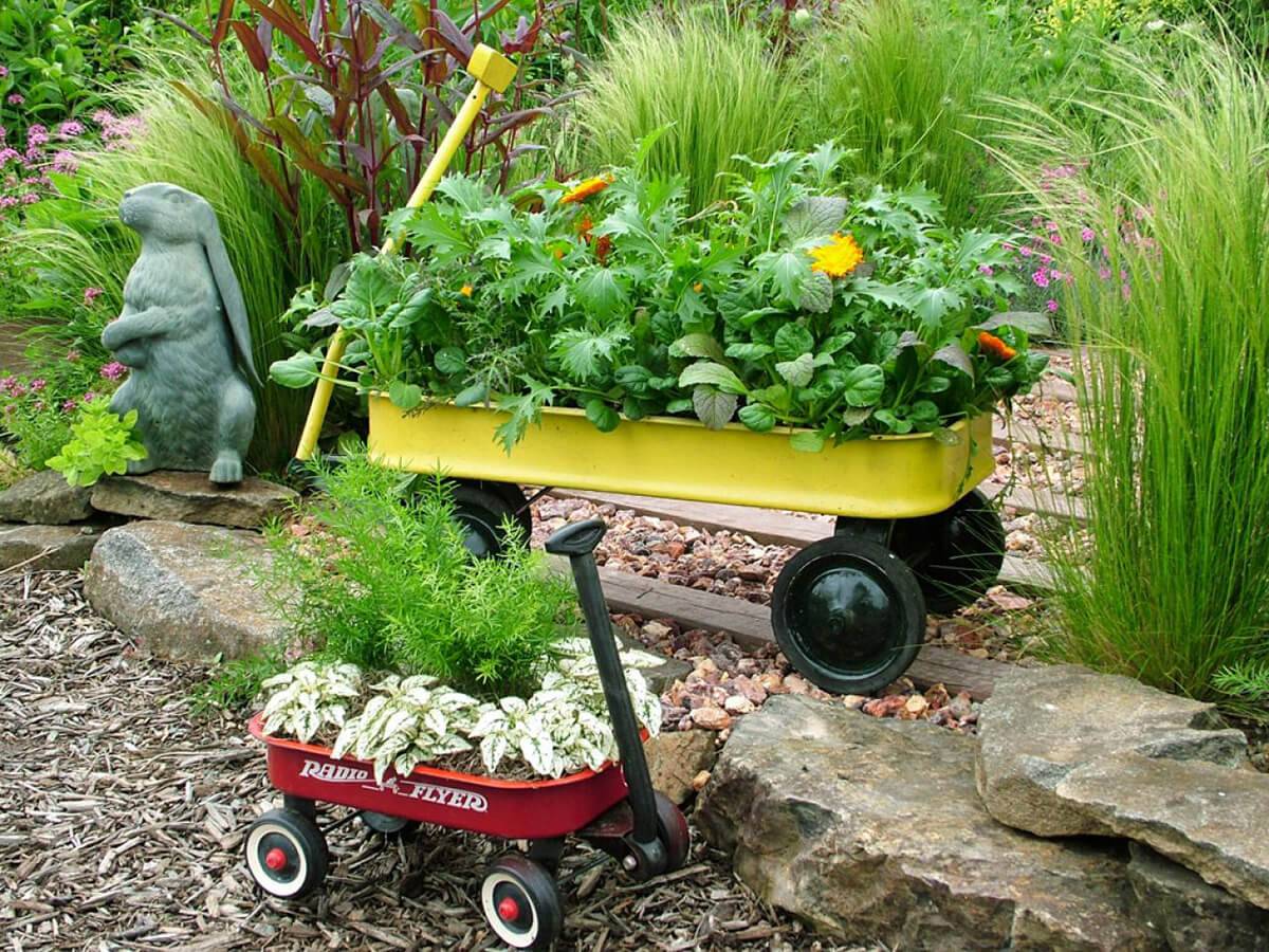 Best Repurposed Garden Container Ideas