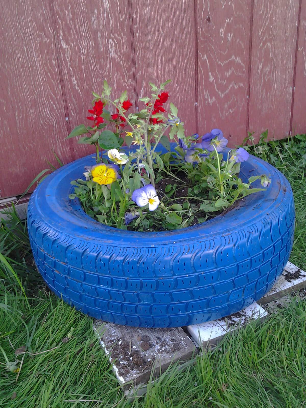 Most Brilliant Garden Junk Repurposed Ideas
