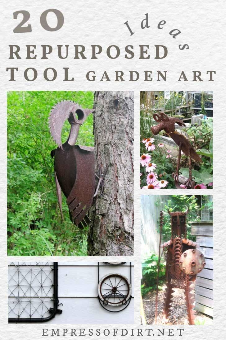 Creative Diy Repurposed Garden Tools Ideas