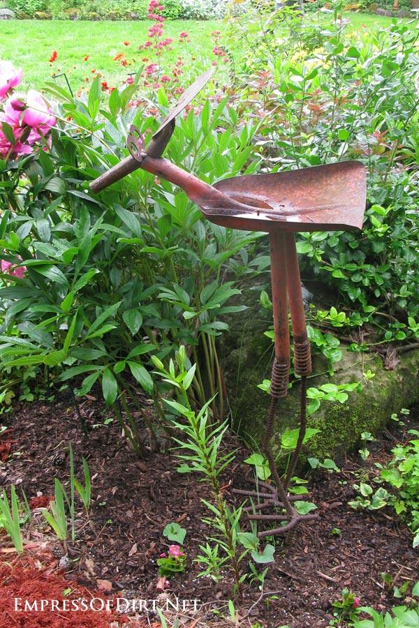 Antique Tools Creative Garden Wall Display
