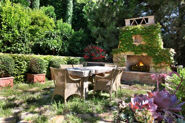 Romantic Tuscanstyle Garden Hgtv