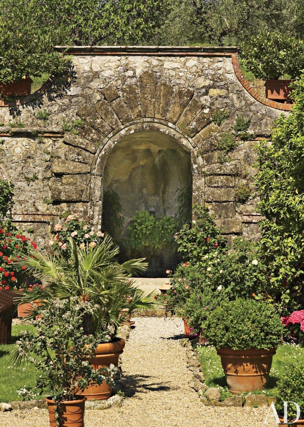 Wonderful Italian Garden Design Decorating Ideas