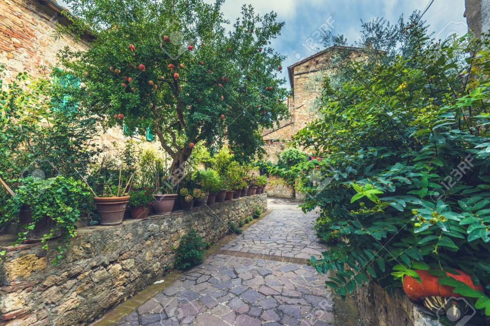 Best Italian Style Gardens And Architecture Images
