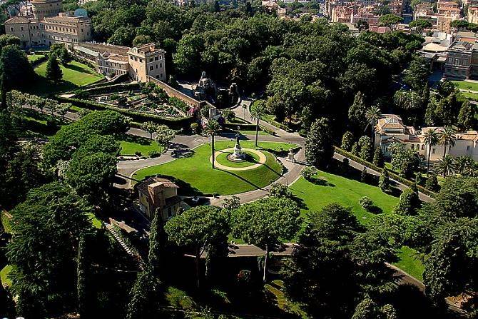 Vatican Gardens Garden History