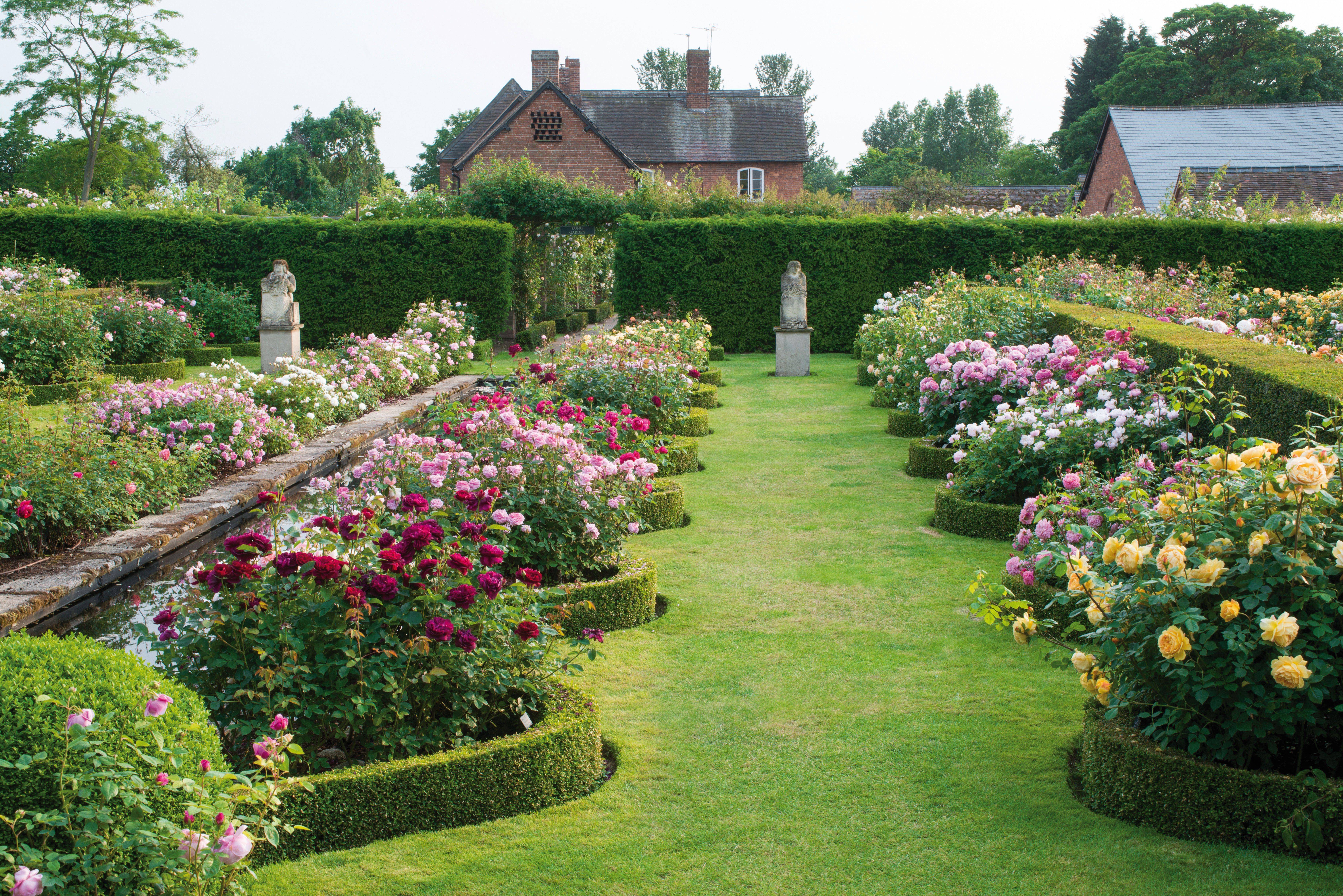 Romantic Renaissance Garden Formal Planting