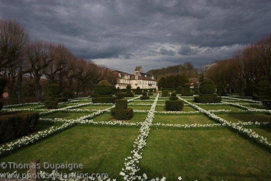 Chteau Dambleville Jardn Renacentista Italianizante