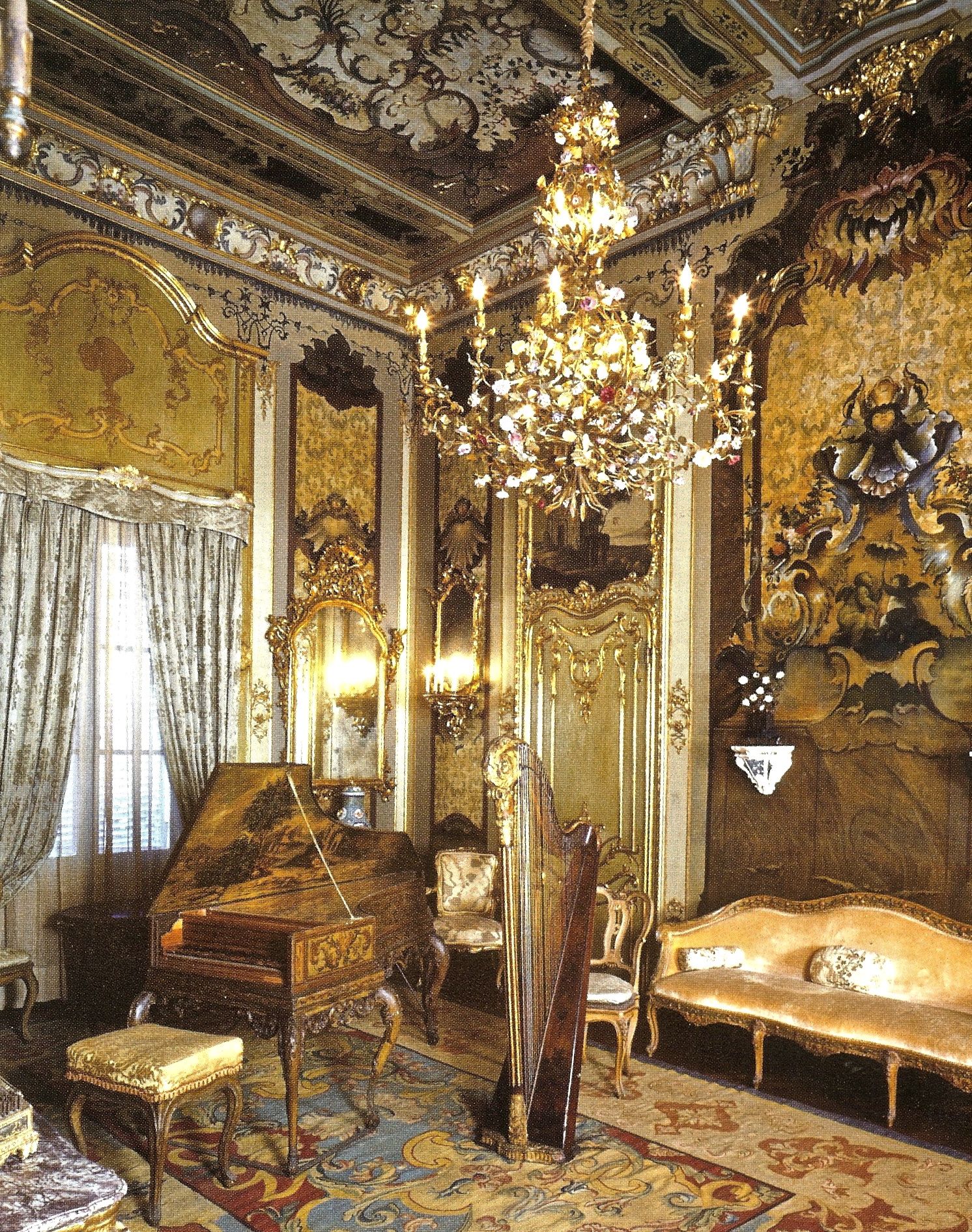 Tea Room Vizcaya Spanish Style Architecture